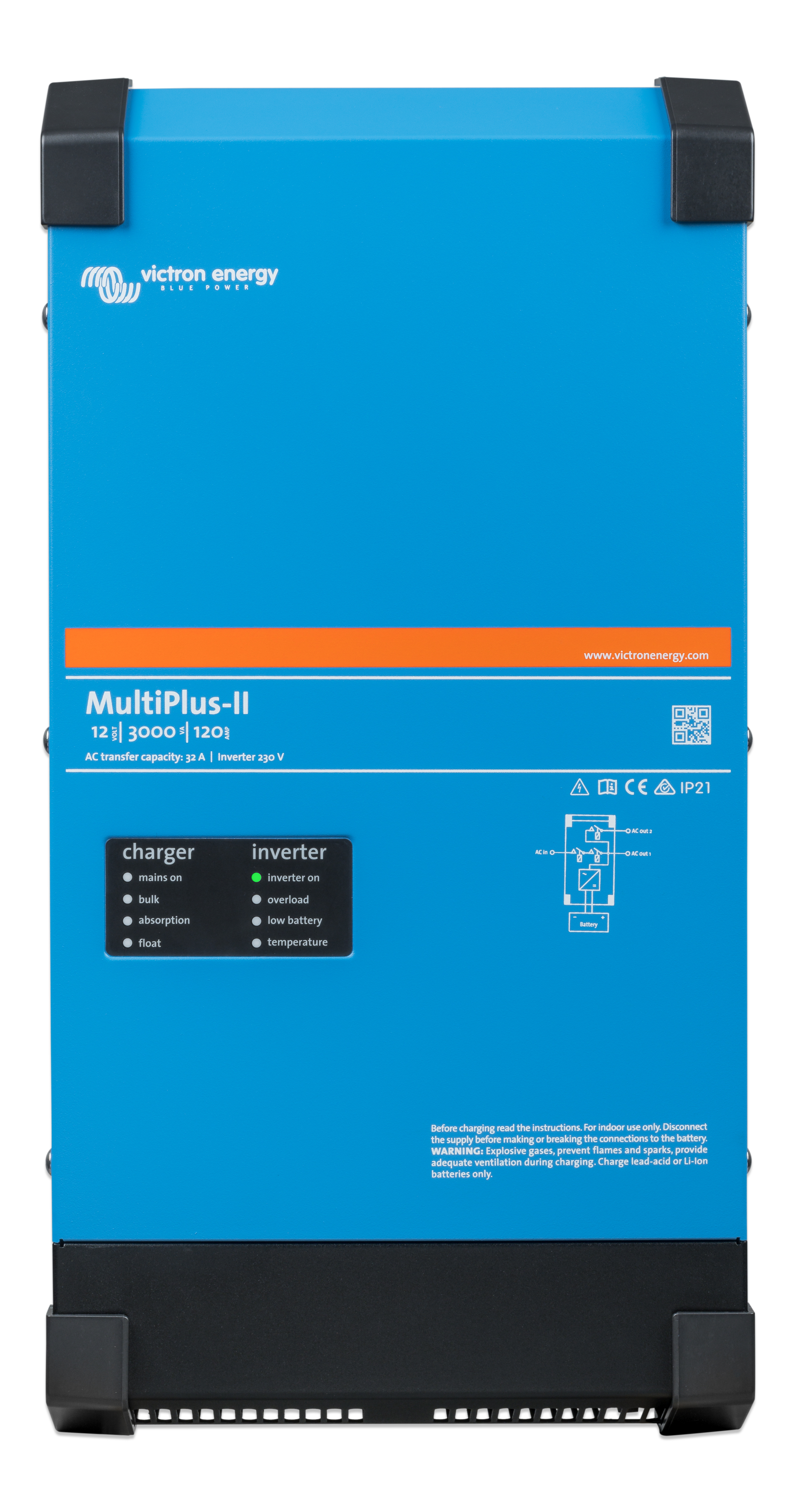 Victron MultiPlus-II 12/3000/120-32 (230V) Inverter/Charger